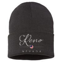 Reno Nevada NV On Reno Sustainable Knit Beanie