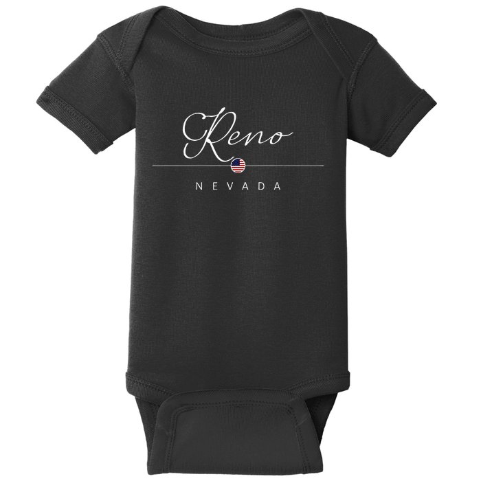 Reno Nevada NV On Reno Baby Bodysuit