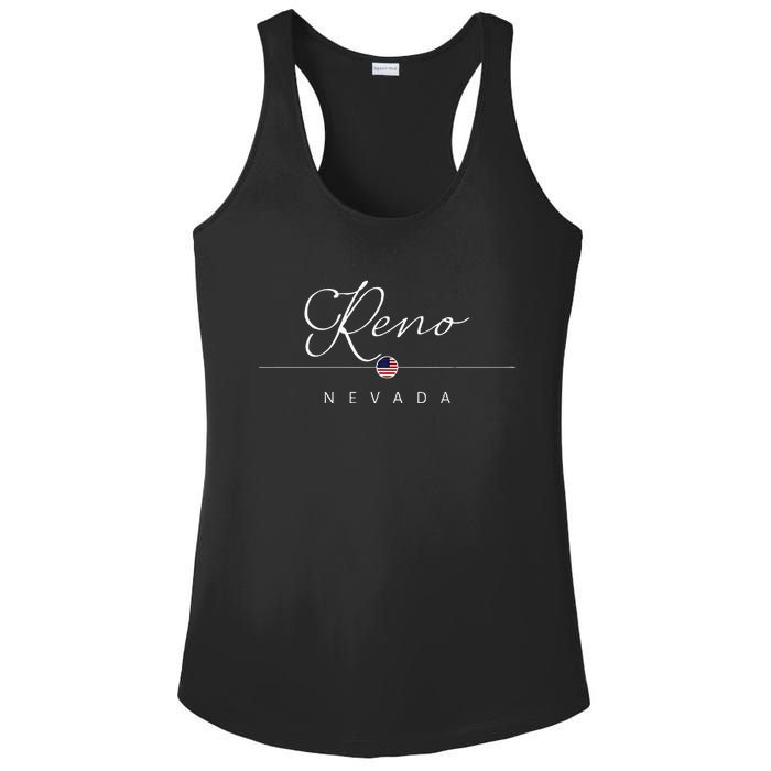 Reno Nevada Nv On Reno Ladies PosiCharge Competitor Racerback Tank