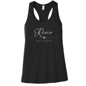 Reno Nevada Nv On Reno Women's Racerback Tank