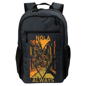 Remember Nola Never Forget New Orleans Always Support Strong Daily Commute Backpack