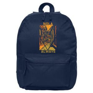 Remember Nola Never Forget New Orleans Always Support Strong 16 in Basic Backpack