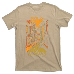 Remember Nola Never Forget New Orleans Always Support Strong T-Shirt