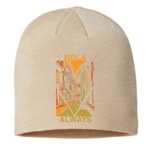 Remember Nola Never Forget New Orleans Always Support Strong Sustainable Beanie