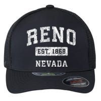 Reno Nevada Nv Vintage Established Sports Flexfit Unipanel Trucker Cap