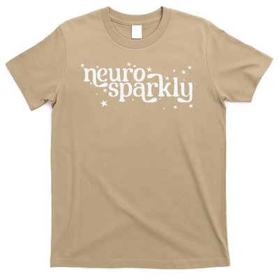 Retro Neurodivergent Neuro Sparkly Autism Spectrum ADHD T-Shirt