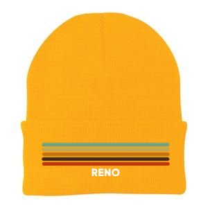 Reno Nevada Nv Us Cities Of America Retro Gift Knit Cap Winter Beanie