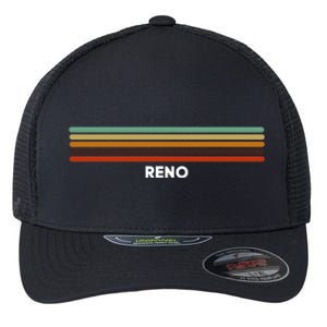 Reno Nevada Nv Us Cities Of America Retro Gift Flexfit Unipanel Trucker Cap