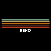 Reno Nevada Nv Us Cities Of America Retro Gift Impact Tech Backpack