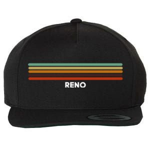 Reno Nevada Nv Us Cities Of America Retro Gift Wool Snapback Cap