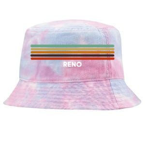 Reno Nevada Nv Us Cities Of America Retro Gift Tie-Dyed Bucket Hat