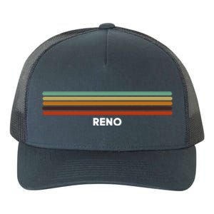 Reno Nevada Nv Us Cities Of America Retro Gift Yupoong Adult 5-Panel Trucker Hat