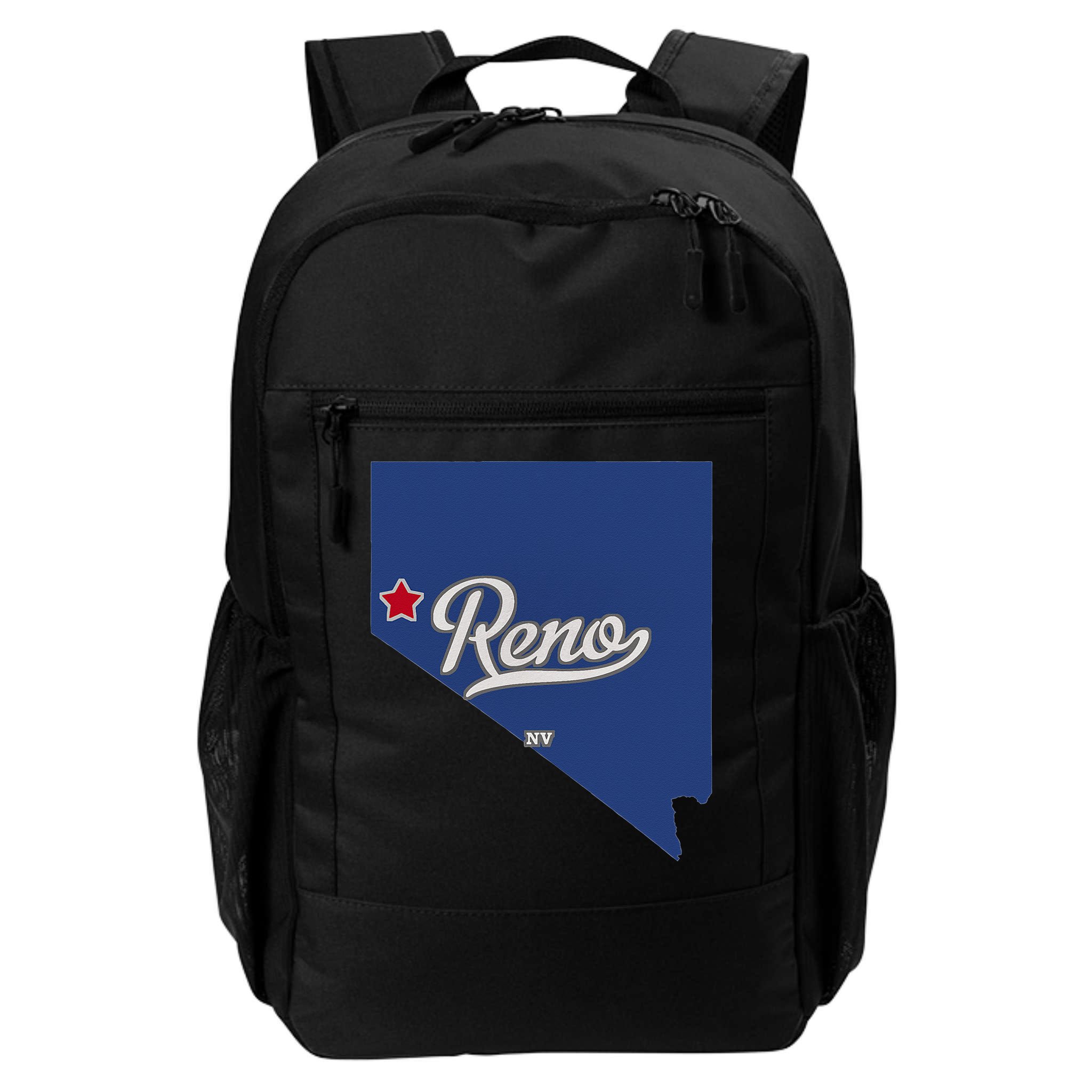 Reno Nevada NV Map Backpack