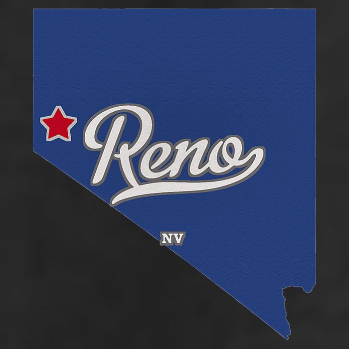 Reno Nevada NV Map Hat