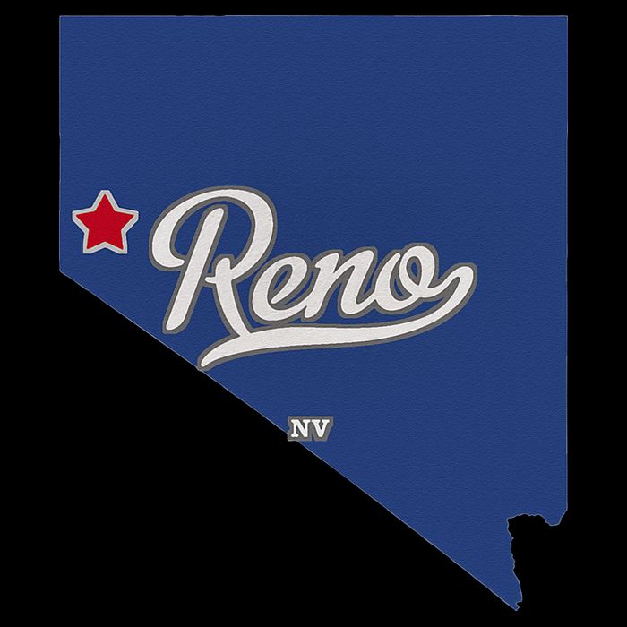 Reno Nevada NV Map Toddler T-Shirt
