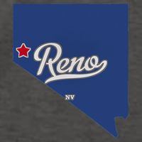 Reno Nevada NV Map Vector Backpack