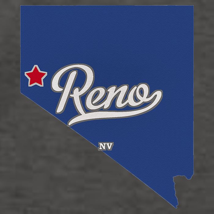 Reno Nevada NV Map Vector Backpack