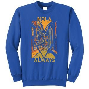 Remember Nola Never Forget New Orleans Always Support Strong Sweatshirt