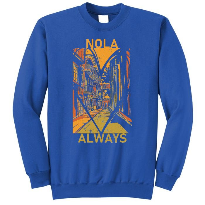 Remember Nola Never Forget New Orleans Always Support Strong Sweatshirt