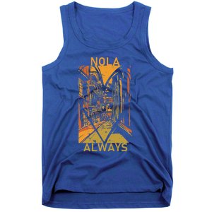 Remember Nola Never Forget New Orleans Always Support Strong Tank Top