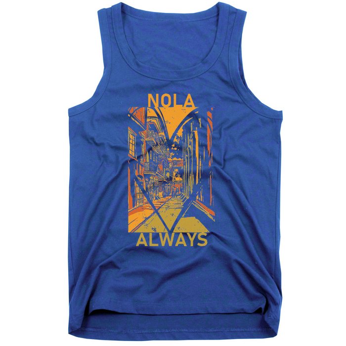 Remember Nola Never Forget New Orleans Always Support Strong Tank Top