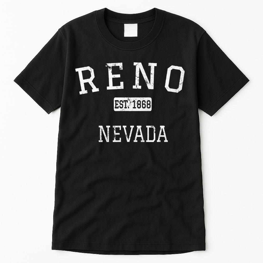 Reno Nevada NV Vintage Tall T-Shirt