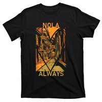 Remember Nola Never Forget New Orleans Always Support Strong T-Shirt