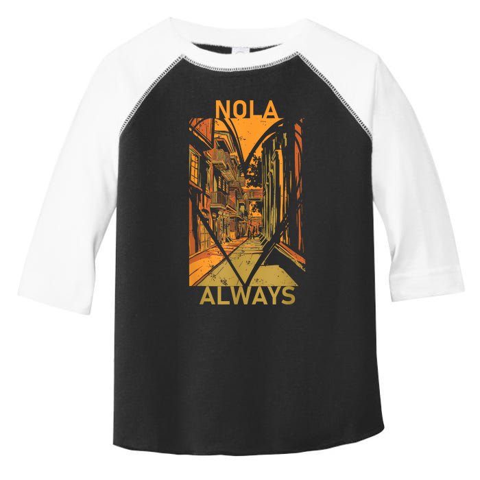 Remember Nola Never Forget New Orleans Always Support Strong Toddler Fine Jersey T-Shirt