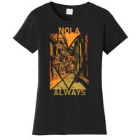 Remember Nola Never Forget New Orleans Always Support Strong Women's T-Shirt