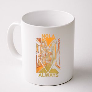 Remember Nola Never Forget New Orleans Always Support Strong Coffee Mug