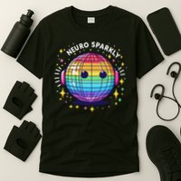 Retro Neurodivergent Neurosparkly Autism Spectrum Adhd T-Shirt