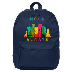 Remember Nola Never Forget New Orleans Always Support Strong 16 in Basic Backpack