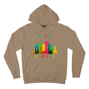 Remember Nola Never Forget New Orleans Always Support Strong Hoodie