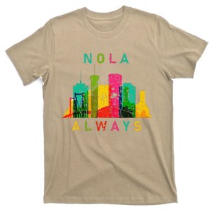 Remember Nola Never Forget New Orleans Always Support Strong T-Shirt