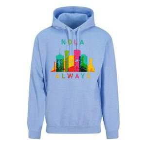 Remember Nola Never Forget New Orleans Always Support Strong Unisex Surf Hoodie