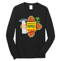 Roswell Nm New Mexico Ufo Alien Crash Site 1947 Zia Long Sleeve Shirt