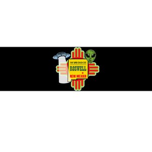 Roswell Nm New Mexico Ufo Alien Crash Site 1947 Zia Bumper Sticker