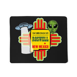 Roswell Nm New Mexico Ufo Alien Crash Site 1947 Zia Mousepad