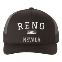 Reno Nevada NV Vintage Yupoong Adult 5-Panel Trucker Hat