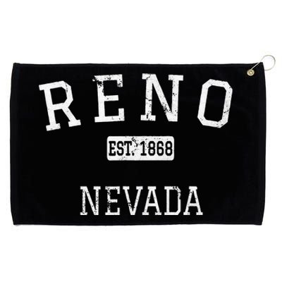 Reno Nevada NV Vintage Grommeted Golf Towel