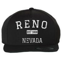 Reno Nevada NV Vintage Wool Snapback Cap