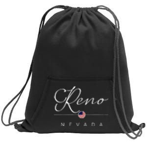 Reno Nevada NV On Reno Sweatshirt Cinch Pack Bag