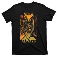 Remember Nola Never Forget New Orleans Always Support Strong T-Shirt