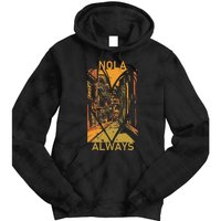 Remember Nola Never Forget New Orleans Always Support Strong Tie Dye Hoodie