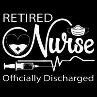 Retired Nurse Officially Discharged Retirement Party Gift Toddler T-Shirt