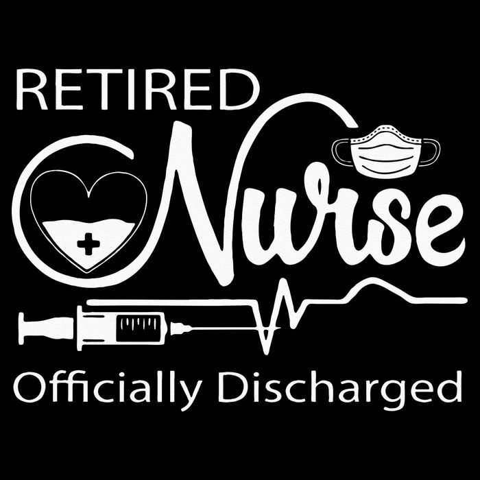 Retired Nurse Officially Discharged Retirement Party Gift Toddler T-Shirt