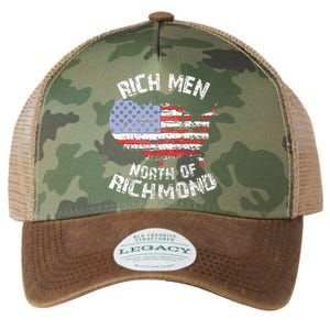 Rich North Of Richmond America Flag Legacy Tie Dye Trucker Hat