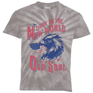 Rich North Of Richmond Living In A New World With An Old Soul Kids Tie-Dye T-Shirt