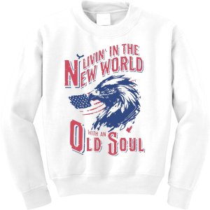 Rich North Of Richmond Living In A New World With An Old Soul Kids Sweatshirt