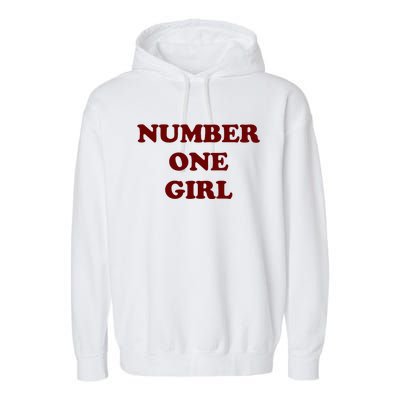 Rosé Number One Girl Garment-Dyed Fleece Hoodie